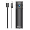 ORICO Enclosure M.2 SATA / NVMe PWDM2-G2-BK-EP / USB-C 10Gbps - Preto