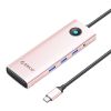 ORICO Estação de Ancoragem 6 em 1 Type-C PW11-10P-RG-EP - Rosa Ouro