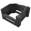 SHELLY Suporte de Calha DIN 90º para SHELLY Plus Add-On - Preto