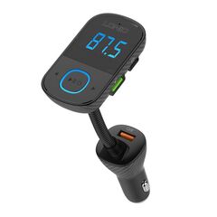 LDNIO Transmissor Bluetooth FM 2USB / USB-C / Lightning cable C705Q