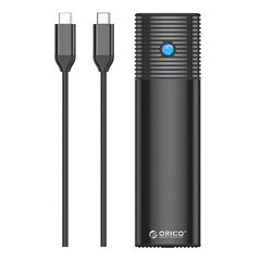 ORICO Enclosure M.2 SATA / NVMe PWDM2-G2-BK-EP / USB-C 10Gbps - Preto