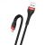 FONENG Cabo USB a USB-C 3A X82 1m - Preto