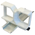 SHELLY Suporte de Calha DIN Duplo para SHELLY Plus e Z-Wave - Branco