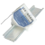 SHELLY Suporte de Calha DIN 180º para SHELLY Plus e Z-Wave - Branco