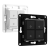 SHELLY Interruptor de Parede de 4 Botões Wall Switch 4 Black (Preto)