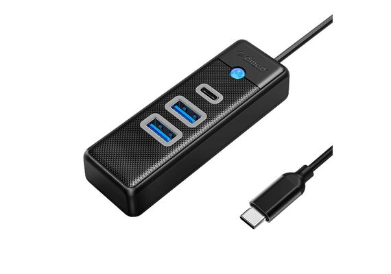 ORICO Hub USB-C para USB 3.0 Preto - 0.15m