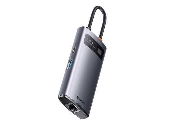 BASEUS Hub Multi-Funcional USB-C para USB 3.2 / Ethernet RJ45