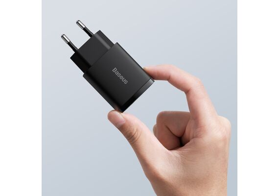 BASEUS Transformador USB 20W Preto