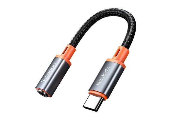 MCDODO Cabo Adaptador Macho USB-C - Jack Fêmea 3.5mm