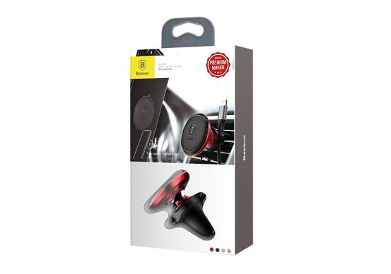 BASUES Suporte Magnético para Celular para Carro OS Vermelho