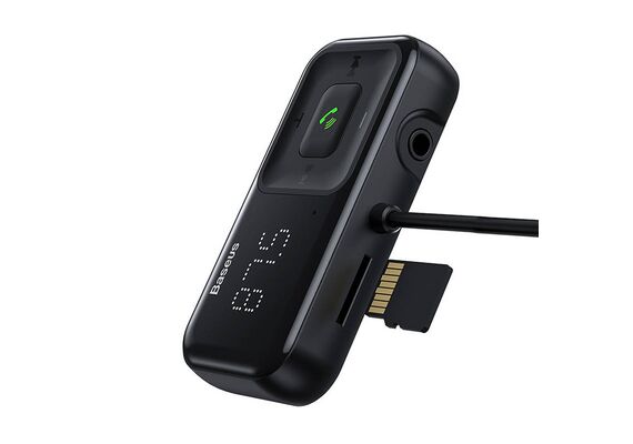 BASEUS Leitor de Bluetooth para Carro T Shaped S-16 - Preto