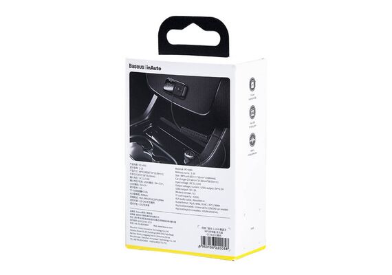 BASEUS Leitor de Bluetooth para Carro T Shaped S-16 - Preto