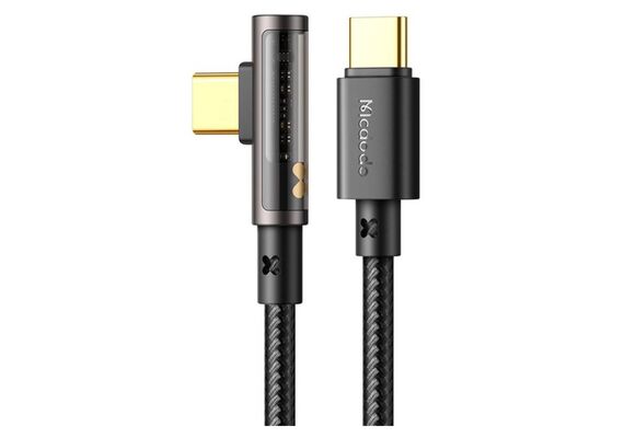 MCDODO Prism USB to USB-C Cabo Angular CA-3401 100W 1.8m - Preto