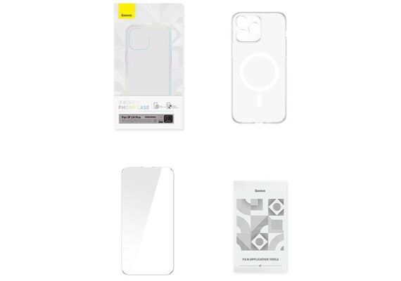 BASEUS Capa para iPhone 12 Transparente ARSJ010402