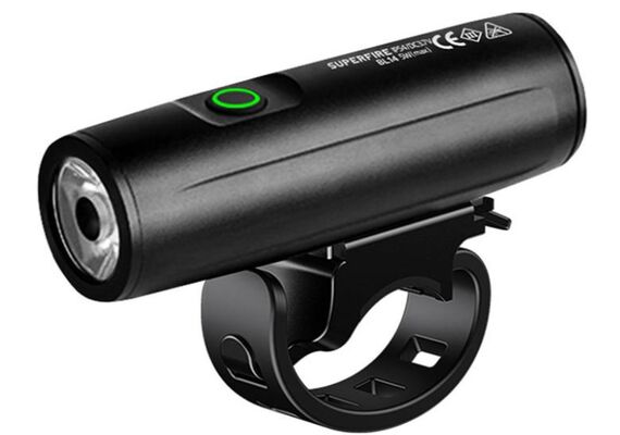 SUPERFIRE Luz de Bicicleta USB BL14