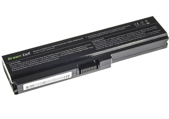 GREEN CELL Baterias para Computadores Toshiba Satellite C650 / C650D / C655 / C660 / C660D / C670 / C670D / L750 / L750D / L755 TS03