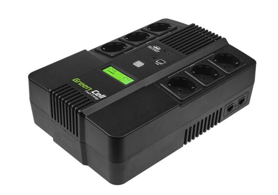 GREEN CELL Fonte de Alimentação Ininterrupta UPS AiO 800VA 480W