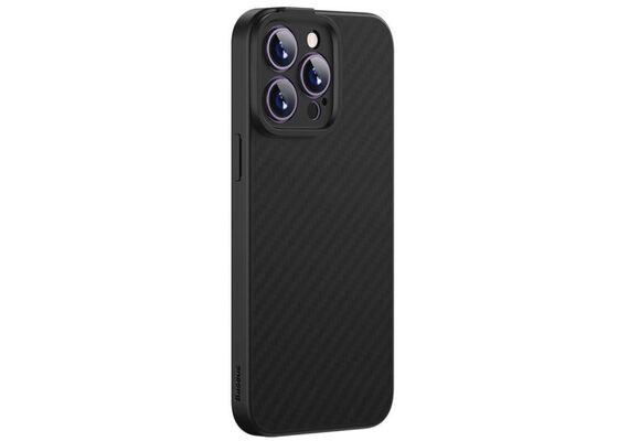 BASEUS Capa para iPhone 14 Pro Max Synthetic Fiber ARQW000101 - Preto