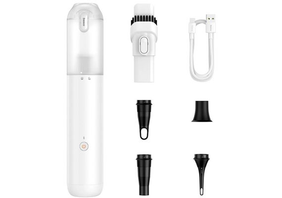 BASEUS Aspirador de Carro Sem Fio A3lite - Branco