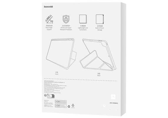BASEUS Capa para Ipad Pro 2018 / 2020 / 2021 / 2022 11- inch P40112502821-00 - Cinza
