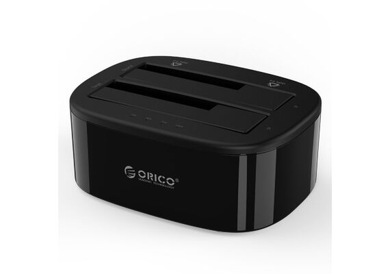 ORICO Acoplamento com Função de Clone Dual Bay USB3.0 HDD 6228US3-C-EU-BK-BP