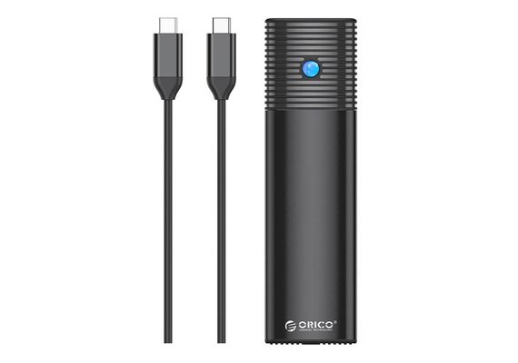 ORICO Enclosure M.2 / NVMe PWM2-G2-BK-EP / USB-C 10Gbps - Preto
