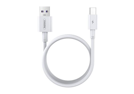 REMAX Cabo USB a USB-C RC-183a 100W 2m - Branco