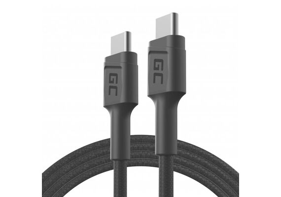 GREENCELL Cabo de Carregamento USB-C / Type C 60W QC 3.0 1.2m KABGC30