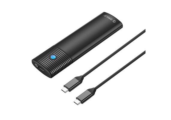 ORICO Enclosure M.2 SATA / NVMe PWDM2-G2-BK-EP / USB-C 10Gbps - Preto