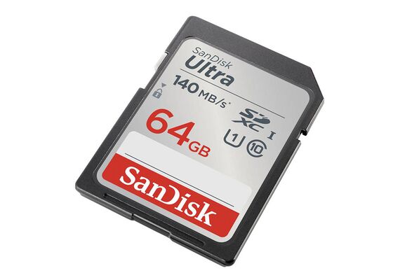 SANDISK Cartão de Memória ULTRA SDXC 64GB 140MB/s UHS-I Class 10 SDSDUNB-064G-GN6IN
