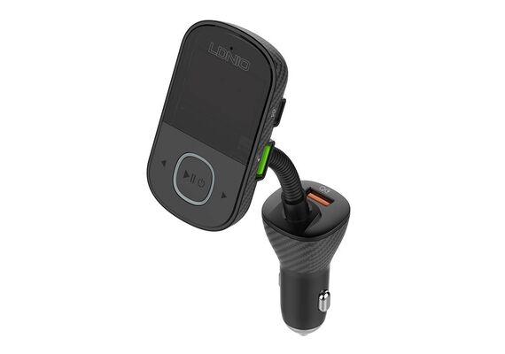 LDNIO Transmissor Bluetooth FM 2USB / USB-C / Lightning cable C705Q