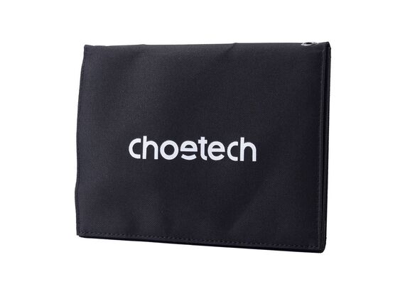 CHOETECH Carregador Solar Dobrável 2x USB 22W SC005 - Preto