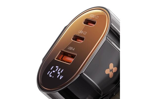 MCDODO Carregador de Carro 2x USB-C / USB-A 100W CC-2310