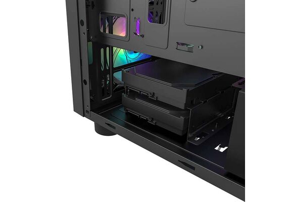 DARKFLASH Cabines de Computador Melody - Preto