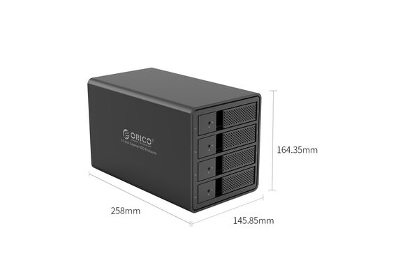 ORICO Casa para HDD 3.5 Inch 4 Bay USB 3.0 type B RAID 9548RU3-EX-EU-BK-BP