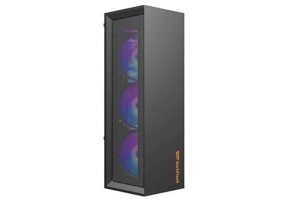 DARKFLASH Cabines de Computador Melody - Preto