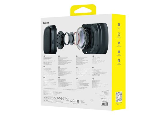 BASEUS Headphones Bowie H1i - Preto