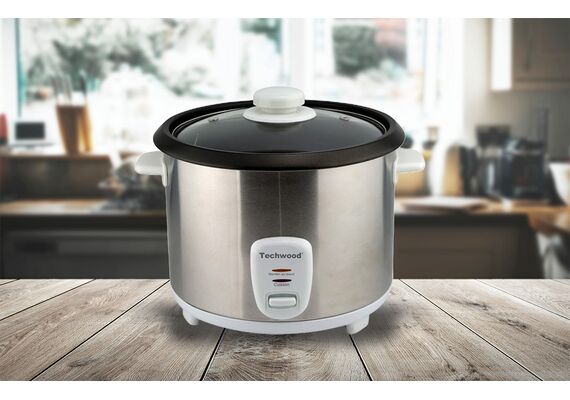 TECHWOOD Panela elétrica de arroz TCR-186