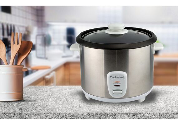 TECHWOOD Panela elétrica de arroz TCR-186