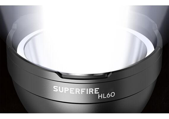 SUPERFIRE lanterna HL60