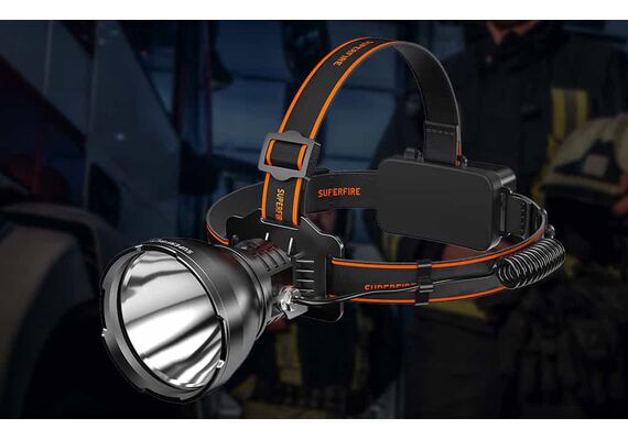 SUPERFIRE lanterna HL60
