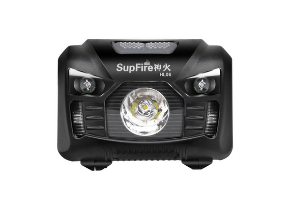 SUPERFIRE Lanterna de cabeça HL06