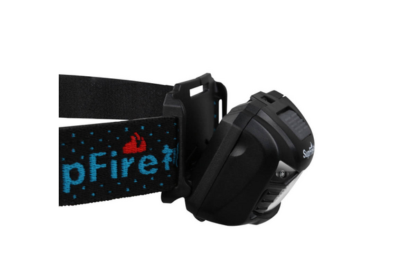 SUPERFIRE Lanterna de cabeça HL06