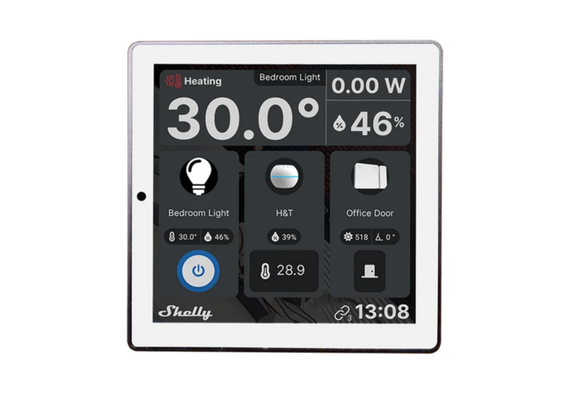 ELLY Painel de Controlo Doméstico WiFi/Bluetooth - Branco