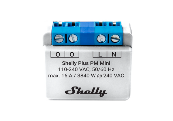 SHELLY Mini Módulo para Monitorização de Consumo de Energia Mini Plus PM