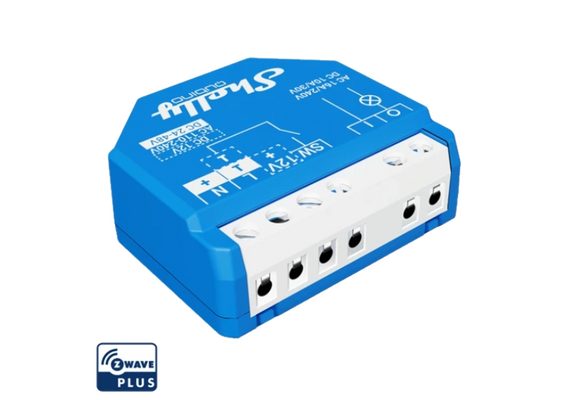 SHELLY Módulo Interruptor para Automação Z-Wave Qubino Wave 1