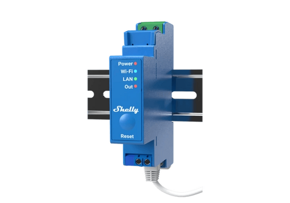 SHELLY Módulo para Calha DIN para Automação WiFi/BT/LAN PRO 1