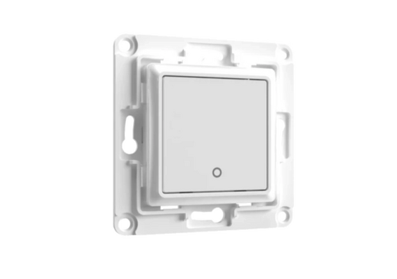 SHELLY Interruptor de Parede de 1 Botão Wall Switch 1 White (Branco)