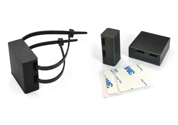 SHELLY Caixa para Sensor de Porta e Janelas para Exterior BLUBOX - Preto
