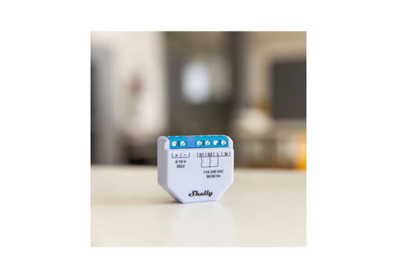 SHELLY Smart Módulo Controlador WiFi Plus Dimmer